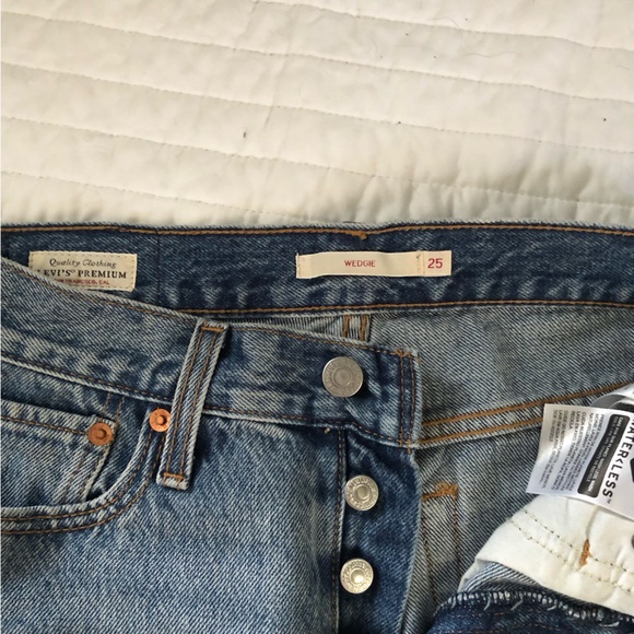 Levi’s Premium wedgie fit jeans 100% cotton - Picture 4 of 4